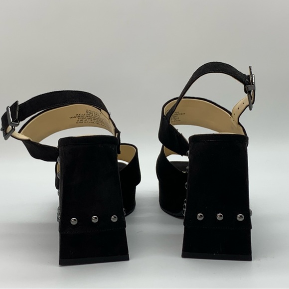 Jessica Simpson Nellenie Sandal in Black Suede - Picture 9 of 15